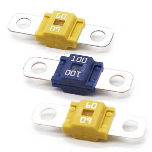 Automotive M6 Bolted Type Fuse Halogen Free 58V 50 Amp Slow Blow Fuse