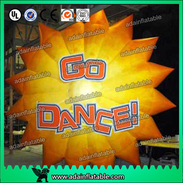 2M Customized Event Party Decoration Inflatable Sunflower Club Decoration