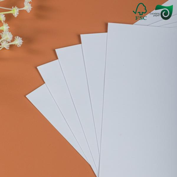 226μM Self Adhesive Sticker Paper White Glossy Waterproof Polypropylene