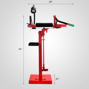 Air Power Tire Changer Spreader , Vertical Tire Spreader Machine