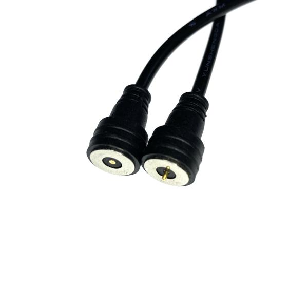 Pogo Pin Connector DC Power Adapter Magnetic Charging Cable Male Female Expansion Cable
