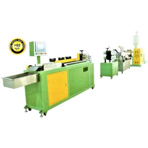 Cheap JH09 Series Hard Tube Plastic Pipe Production Line / Plastic Extrusion Line For Straw for sale