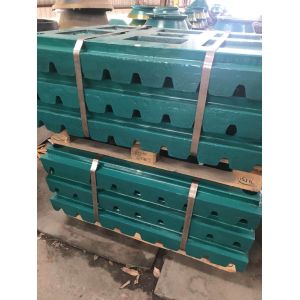 C125 Jaw Crusher Wear Part HRC58 HRC63 Hardness Jaw Plate for Impact Crusher in