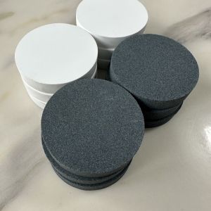 2-6mm Microporous Ceramic Foam Filter Nanoparticle Breathable Sucker Plate