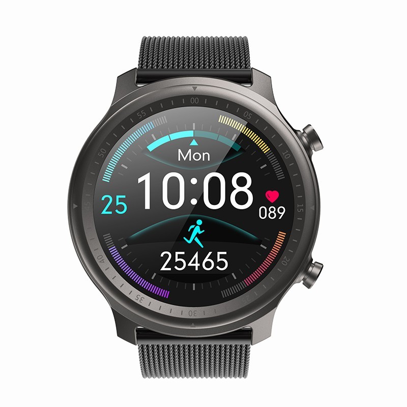 Bluetooth V4.0 Round Face Smartwatches IP67 Smart Watch Calorie Counter