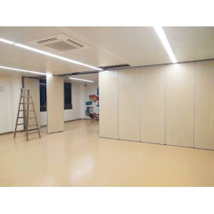 Multi Color Acoustic Room Divider Sliding Folding Acoustic Partitions Wall For Banquet Hall