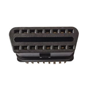 Nickel Plating OBD Car Connector Bent Pin Female For Diagnostic