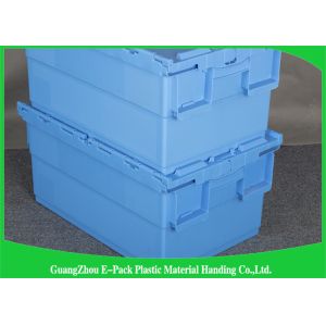Customized Plastic Attached Lid Containers Storage Packaging Long Service Life