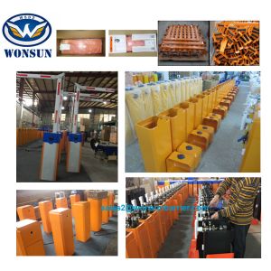 Swing Out Automatic Barrier Gate , Flexible Boom Auto Barrier Gate System