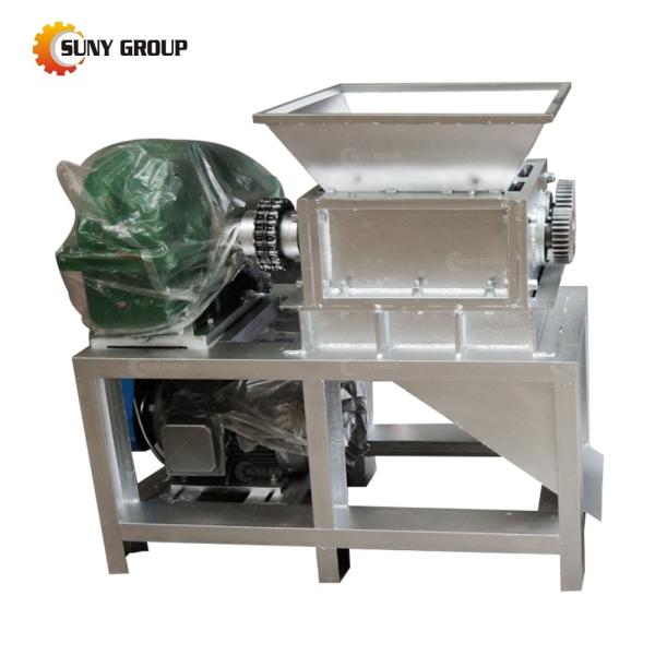 Quality Double Shaft Shredder for Industrial Recycling of Waste Pet Bottles and Plastic Straps wholesale
