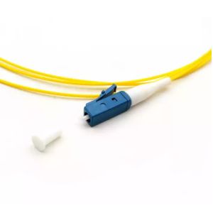 LC UPC APC Single Mode 0.9mm FTTH Optical Fiber Pigtail PVC LSZH 1.5m LC/Pc