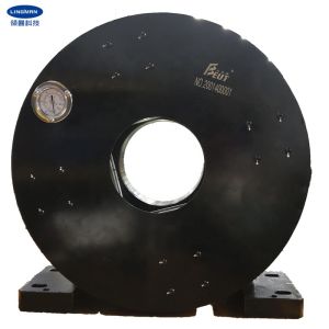 China 4 Jaws 220mm Diameter Pneumatic Laser Rotary Double Acting Chuck on sale