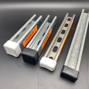 Channel fittings Accessories pvc Plastic over End Cap