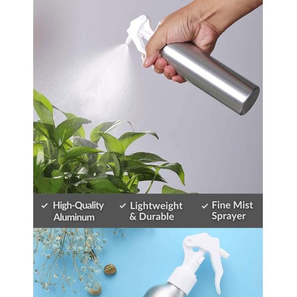 Lotion Perfume Refillable Aluminum Spray Bottle 30ml 50ml 100ml 120ml 150ml