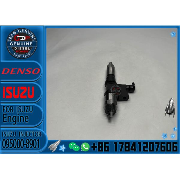 Quality 8-98151837-1 095000-8901 common rail injectors for ISUZU 4HK1 6HK1 engine excavator diesel fuel injectors wholesale