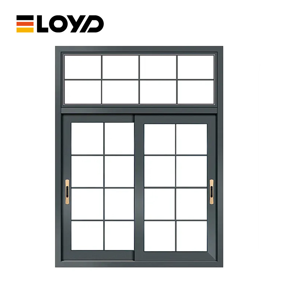Security Aluminum Sliding Window with Multi-Point Locking