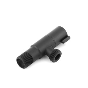 125 PSI SS304 Brushed Angle Valve For Lavatory Toilet Water Supply 10*5.5*3.5