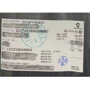 China PIC16F1764-E/ST Microchip 8-bit Microcontrollers - MCU  7KB Flash 512 RAM 10bit DAC on sale China PIC16F1764-E/ST Microchip 8-bit Microcontrollers - MCU  7KB Flash 512 RAM 10bit DAC on sale