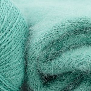 Cheap Softly Combed Hairy Angora Wool Blend Yarn for sale
