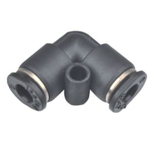PUL - C Micro Equal Elbow Push To Connect Air Line Fittings Gray For Pnematics