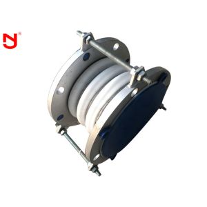 SS304 PTFE Expansion Bellow DIN Standard Lining Rubber High Lubrication Fire