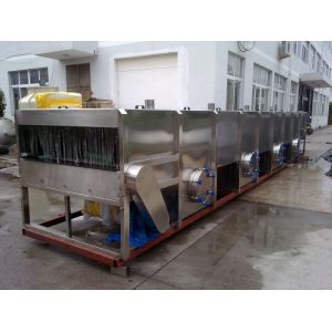 Depend Machine Capacity Industrial Fruit Jam Jar Cooling Tunnel Pasteurizing
