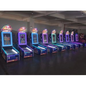Coin operated game machine mini bowling kiddie machine ticket redemption indoor