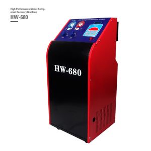 HW-680 AC Recovery Recharge Machine 60Hz Portable Recycling Machine