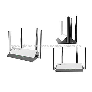 Quality AC1200 dual band concurrent Wi-Fi router with 4x5dBi external antennas/supports 802.11ac standard wholesale