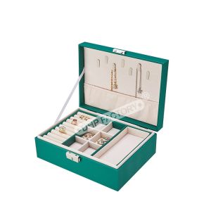 Elegant Jewelry Gift Boxes With Insert Large Space For Rings And Earrings