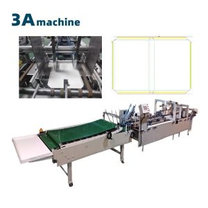 China CQT-800BS Automatic Book Cover Machine Presentation Folder Gluer Machine for Small Boxes on sale