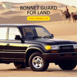 PMMA Auto Hood Bonnet Guard Shield Protector For Land Cruiser Lc80 Fj80 1998