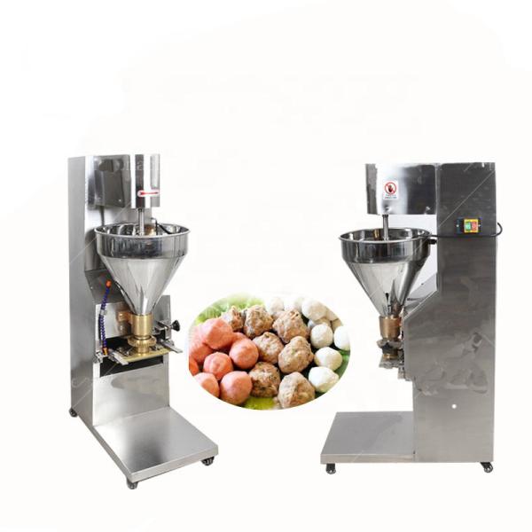 Quality Automatic Encrusted 304SS Fishball Meat Paste Making Machine wholesale