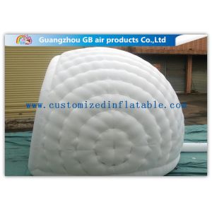 Mini Size White Inflatable Tent Camping Trip Inflatable Igloo Pop Up Dome Tent