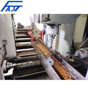 CNC H Beam High Speed Drilling Machine For Bridge Beam, Peb Steel, Construction