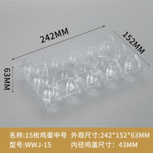 Count Plastic Egg Cartons, With 60PCS Date Labels, Bulk Cheap Clear Reusable Egg