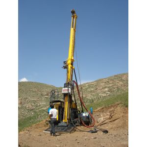 HYDX - 5A Full Hydraulic Core Drill Rig With Crawler Mountd NQ 1300m HQ 1000m
