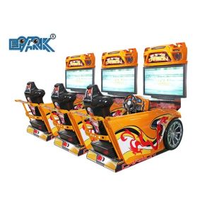 Cheap 42&quot; Racing Game Machine For Speed Simulator Racing Car Metal Cabinet for sale