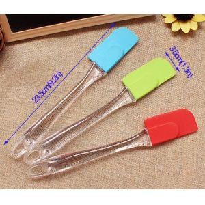 Wholesale Food Grade Non Stick Silicone Spatula With ABS Material Handle(Small
