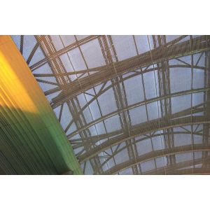 7200CD/Sqm Poster Led Facade Screen DIP High Brightness Transparent Led Wall