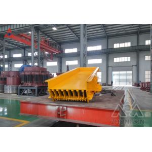 Zhongxin pembeli batu tembaga Stone Feeding Equipment Stone Vibrating Feeder