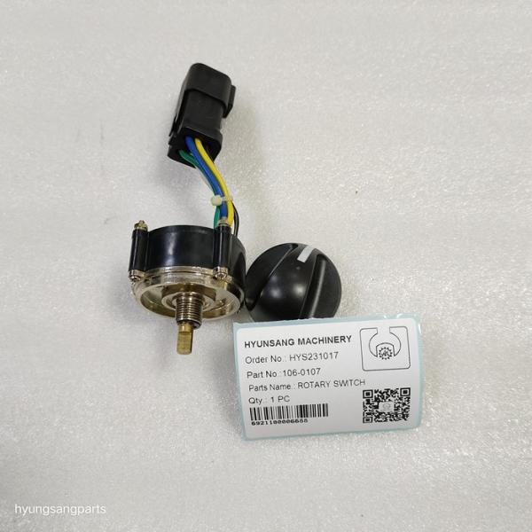 Quality High Quality Construction Machinery Parts Rotary Switch 106-0107 Fit For 315B L 315C 315D L 317B LN wholesale