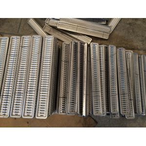 China Rectangle Aluminium Alloy Radiator Plate 1.5mm Thick on sale