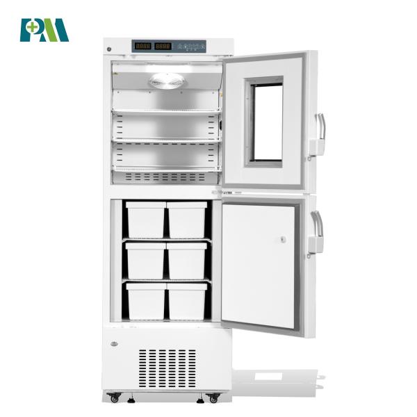 Quality R600a Real Forced Air Cooling Laboratory Hospital Upright Vaccine Pharmacy Freezer Refrigerator wholesale