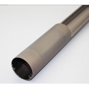 Customized Round Aluminum Profile Design CNC Maching For Medical Lighting