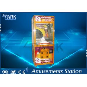 Easy Management Crane Game Machine Hardware / Plastic / Wood Material