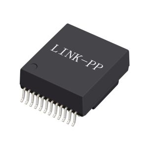 China LP42430ANL 10/100 BASE-T 24 Pin Single Port Ethernet Lan Transformer Modules on sale China LP42430ANL 10/100 BASE-T 24 Pin Single Port Ethernet Lan Transformer Modules on sale