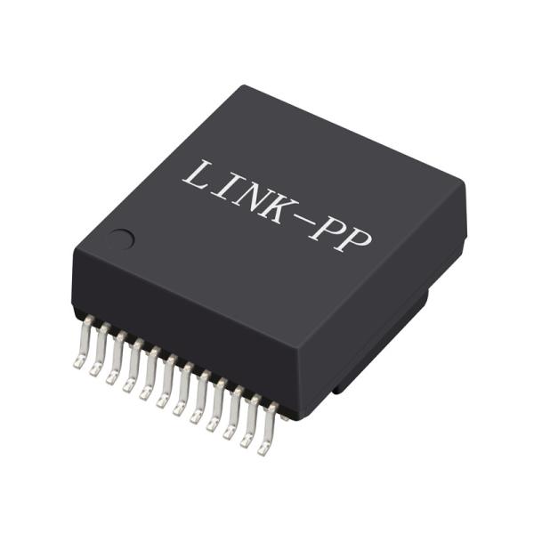 Quality LP42430ANL 10/100 BASE-T 24 Pin Single Port Ethernet Lan Transformer Modules wholesale