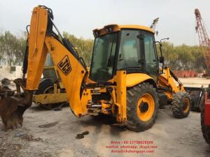 China 4.4 L Displacement Used Jcb 3cx Backhoe Loader 2740 Mm Max Loading Height on sale