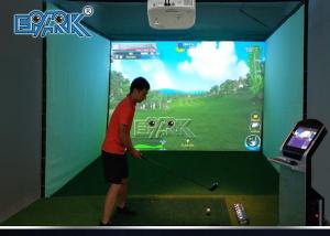 Cheap Indoor Sport Golf Simulator Interactive Projection Screen Smart Golf By Projection for sale